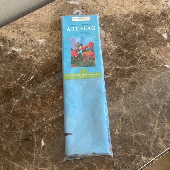 2/$15 HUMMINGBIRD Flag, Polyester, Large Outdoor or Indoor Decor, 28” x 40”, NWT - Picture 4 of 4